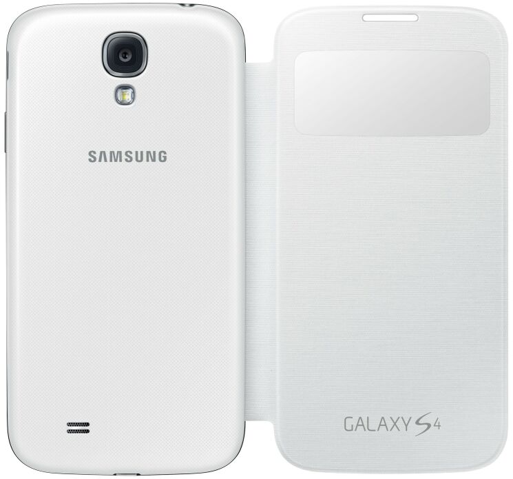 Чехол S View Cover для Samsung Galaxy S4 (i9500) - White: фото 4 из 7