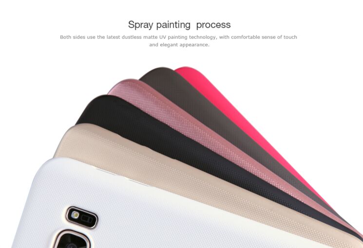 Накладка NILLKIN Frosted Shield для Samsung Galaxy S7 (G930) - Black: фото 11 з 16
