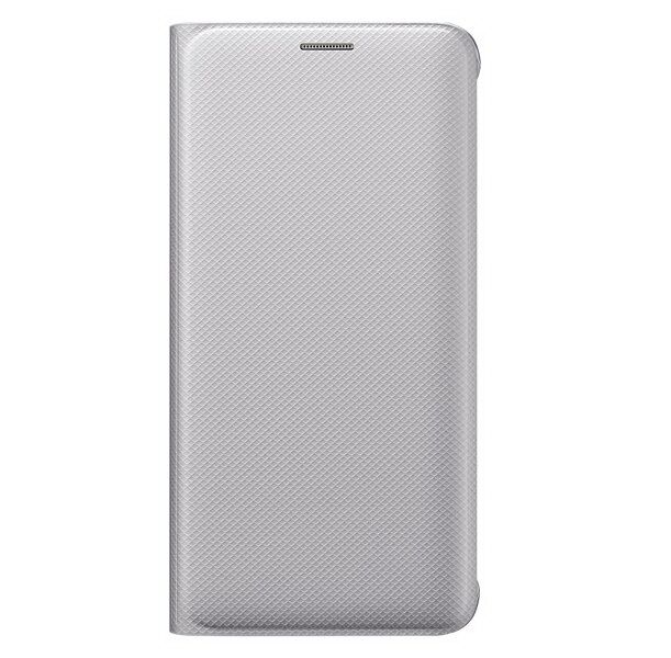 Чехол Flip Wallet для Samsung Galaxy S6 edge+ (EF-WG928PBEGWW) - Silver: фото 2 из 5