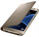 Чехол LED View Cover для Samsung Galaxy S7 (G930) EF-NG930PFEGRU - Gold (115210F). Фото 2 из 8