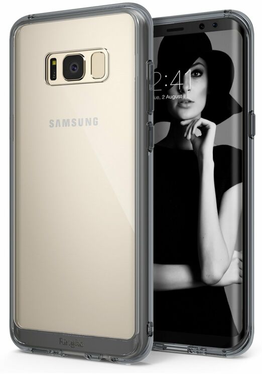 Захисний чохол RINGKE Fusion для Samsung Galaxy S8 (G950) - Smoke Black: фото 1 з 8