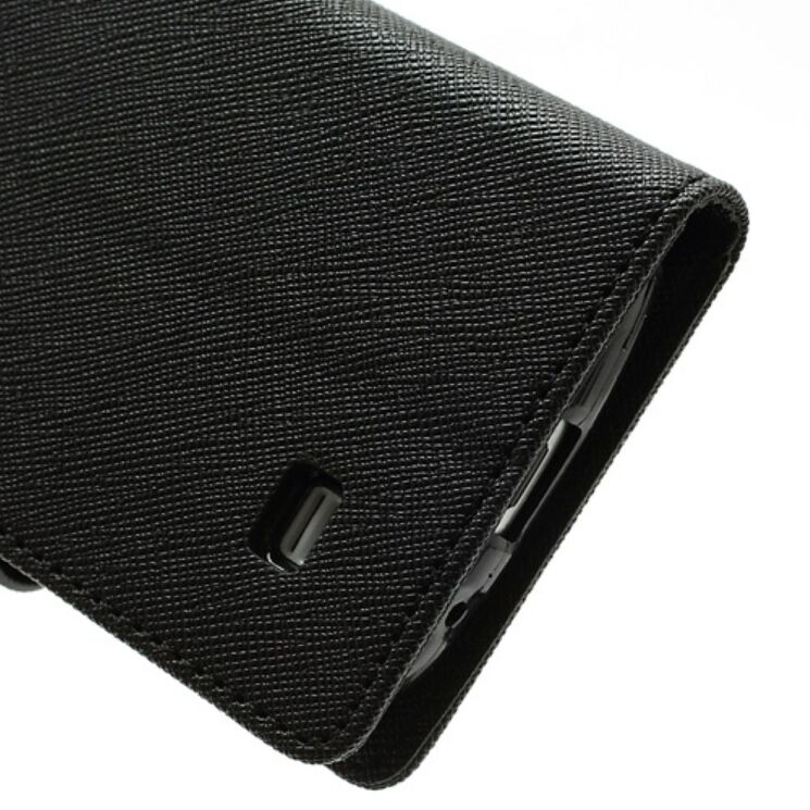 Чехол Mercury Cross Series для Samsung Galaxy S4 mini (i9190) - Black: фото 11 из 12