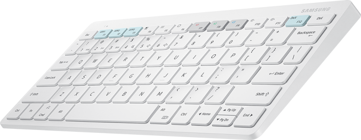 Беспроводная клавиатура Samsung Smart Keyboard Trio 500 (EJ-B3400BWRGRU) - White: фото 4 из 4