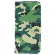 Чехол-книжка Deexe Color Wallet для Motorola Moto Е5 / G6 Play - Camouflage Cloth: фото 1 из 5