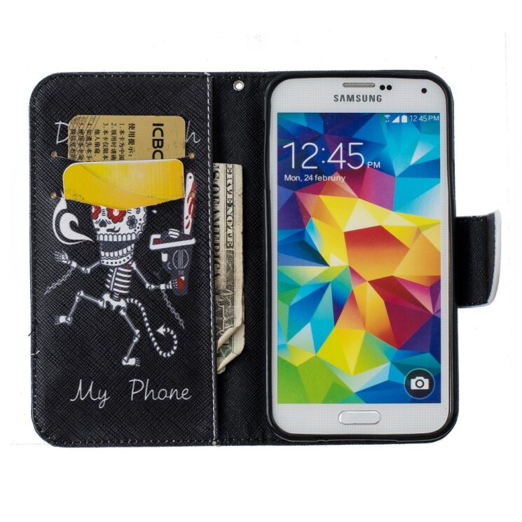 Чохол-книжка UniCase Life Style для Samsung Galaxy S5 (G900) - Don't Touch My Phone: фото 8 з 8