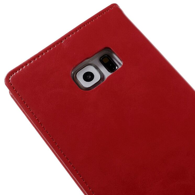 Чохол MERCURY Classic Flip для Samsung Galaxy S6 edge+ (G928) - Red: фото 8 з 10