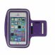 Чехол на руку Deexe Running Sports для смартфонов шириной до 77мм - Purple (981116V). Фото 2 из 8
