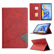 Чохол UniCase Geometric Style для Samsung Galaxy Tab A 10.5 (T590/595) - Red: фото 1 з 10