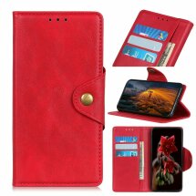 Чехол UniCase Vintage Wallet для Huawei Honor 9X Lite - Red: фото 1 из 13