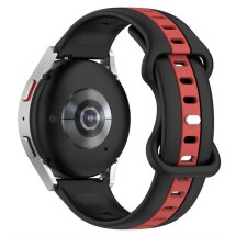 Ремінець Deexe Sport Strap для годинників з шириною кріплення 22мм - Black / Red: фото 1 з 5