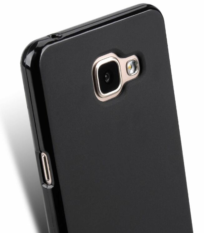 Силіконовий (TPU) чохол MELKCO Poly Jacket для Samsung Galaxy A7 2016 (A710) - Black: фото 6 з 6