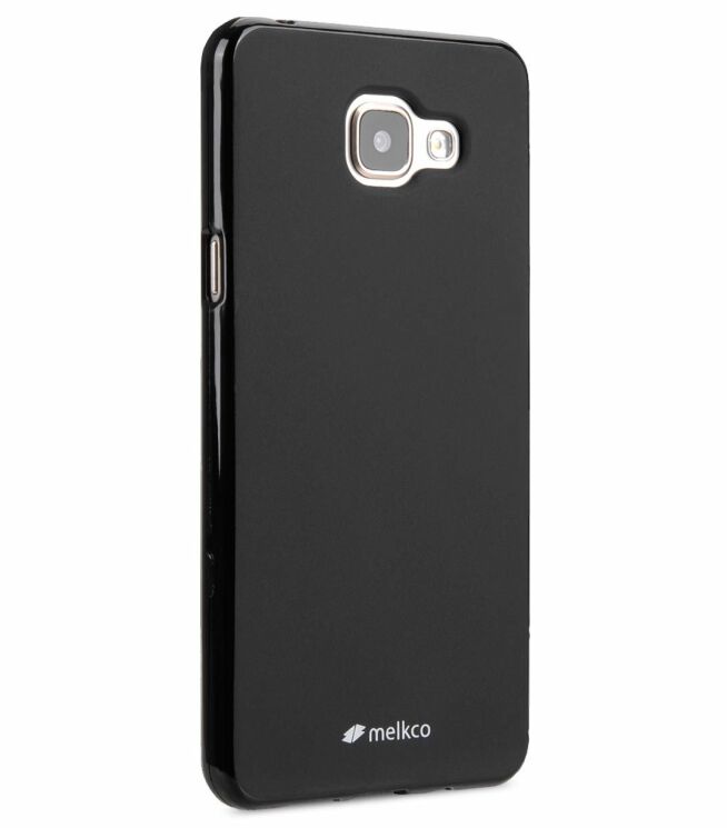 Силіконовий (TPU) чохол MELKCO Poly Jacket для Samsung Galaxy A7 2016 (A710) - Black: фото 2 з 6