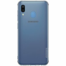 Силиконовый (TPU) чехол NILLKIN Nature для Samsung Galaxy A30 (A305) / A20 (A205) - Grey: фото 1 из 13