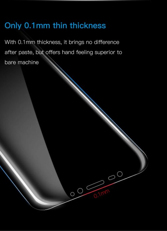 Защитная пленка BASEUS Arc Surface Full Coverage для Samsung Galaxy S8 (G950): фото 17 из 19