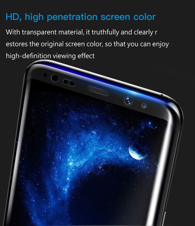 Захисна плівка BASEUS Arc Surface Full Coverage для Samsung Galaxy S8 (G950): фото 18 з 19