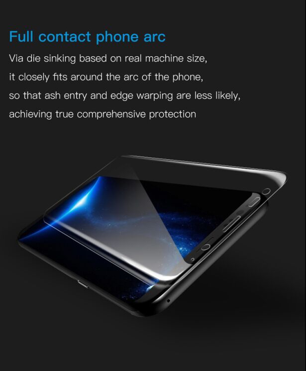 Защитная пленка BASEUS Arc Surface Full Coverage для Samsung Galaxy S8 (G950): фото 15 из 19