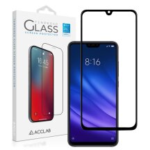 Защитное стекло ACCLAB Full Glue для Xiaomi Mi 8 Lite - Black: фото 1 из 6
