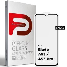 Захисне скло ArmorStandart Pro 5D для ZTE Blade A53 Pro - Black: фото 1 з 6
