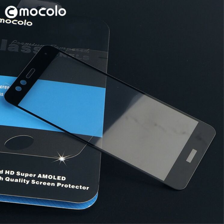 Защитное стекло MOCOLO 3D Silk Print для Huawei P10 Lite - Black: фото 4 из 8