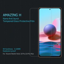 Защитное стекло NILLKIN Amazing H для Xiaomi Redmi Note 10 Pro: фото 1 из 17