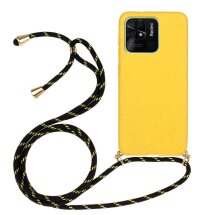 Захисний чохол Deexe Astra Case для Xiaomi Redmi 10C - Yellow: фото 1 з 4