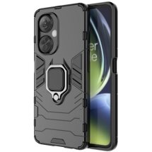 Захисний чохол Deexe Hybrid Case для OnePlus Nord CE 3 - Black: фото 1 з 7