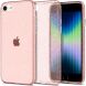 Защитный чехол Spigen (SGP) Liquid Crystal Glitter для Apple iPhone SE 2 / 3 (2020 / 2022) / iPhone 8 / iPhone 7 - Rose Quartz (214078R). Фото 1 из 11