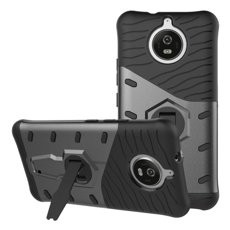 Захисний чохол UniCase Armor для Motorola Moto G5s Plus - Black: фото 2 з 8
