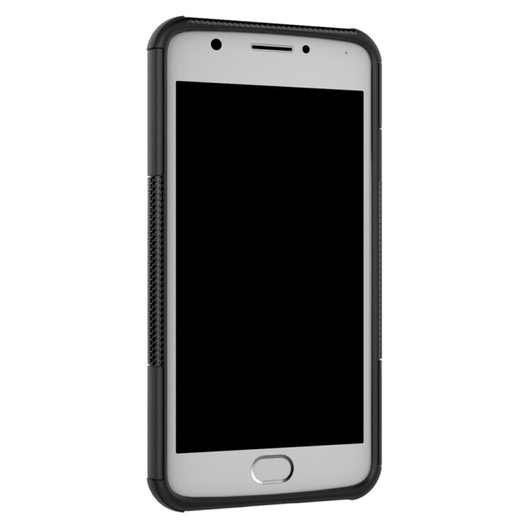 Защитный чехол UniCase Hybrid X для Motorola Moto E4 - Black: фото 4 из 11