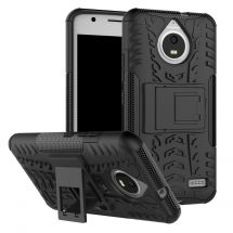 Защитный чехол UniCase Hybrid X для Motorola Moto E4 - Black: фото 1 из 11