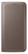 Чехол Flip Wallet PU для Samsung S6 Edge (G925) EF-WG925PBEGRU - Gold: фото 1 из 4