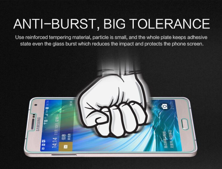 Защитное стекло NILLKIN Amazing H Nano для Samsung Galaxy A7 (A700): фото 7 из 13