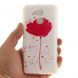 Силиконовый (TPU) чехол Deexe Life Style чехол для Xiaomi Redmi 4 Prime / Redmi 4 Pro - Red Flower (127010H). Фото 5 из 6
