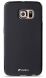 Силиконовая накладка Melkco Poly Jacket для Samsung Galaxy S6 edge (G925) - Black (S6-2572B). Фото 1 из 5