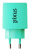 Мережевий зарядний пристрій Pixus Charge One (2А) - Turquoise: фото 1 з 4