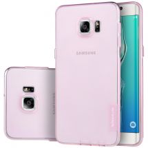 Силиконовая накладка NILLKIN Nature TPU для Samsung Galaxy S6 edge+ (G928) - Pink: фото 1 из 7