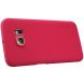 Пластиковая накладка NILLKIN Frosted Shield для Samsung Galaxy S6 edge (G925) - Red (S6-2576R). Фото 2 з 16