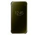 Чехол Clear View Cover для Samsung Galaxy S6 (G920) EF-ZG920 - Gold (S6-2435F). Фото 2 из 9