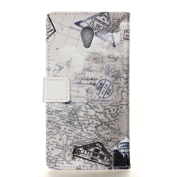 Чехол-книжка Deexe Color Wallet для Meizu M5 Note - Retro: фото 2 из 7