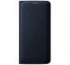 Чехол Flip Wallet Textil для Samsung S6 EDGE (G925) EF-WG925BBEGRU - Black (S6-2550B). Фото 1 из 5