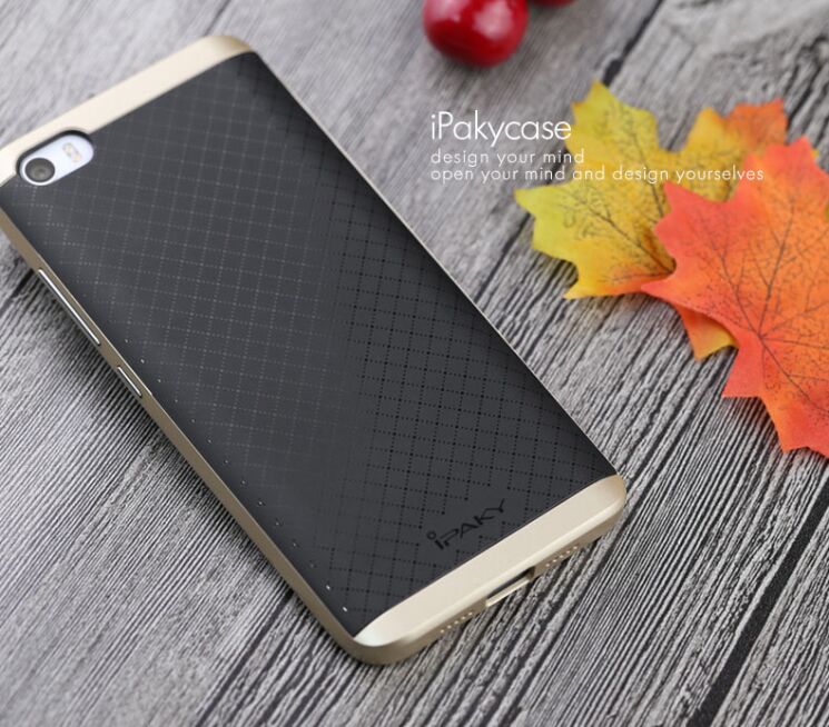 Чохол IPAKY Hybrid Cover для Xiaomi Mi5 - Gold: фото 2 з 10