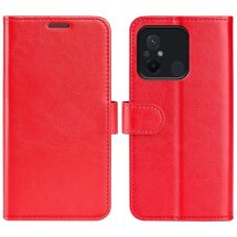 Чехол-книжка Deexe Wallet Style для Xiaomi Redmi 12C - Red: фото 1 из 7