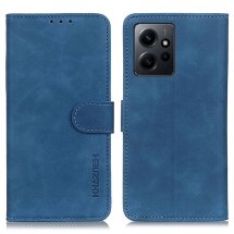 Чохол-книжка KHAZNEH Retro Wallet для Xiaomi Redmi Note 12 - Blue: фото 1 з 9