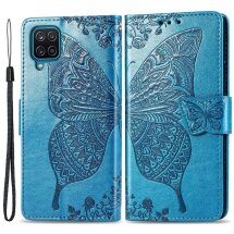 Чохол UniCase Butterfly Pattern для Samsung Galaxy M33 (M336) - Blue: фото 1 з 8
