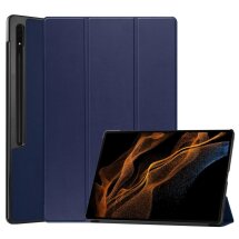 Чехол UniCase Slim для Samsung Galaxy Tab S8 Ultra (T900/T906) - Dark Blue: фото 1 из 11