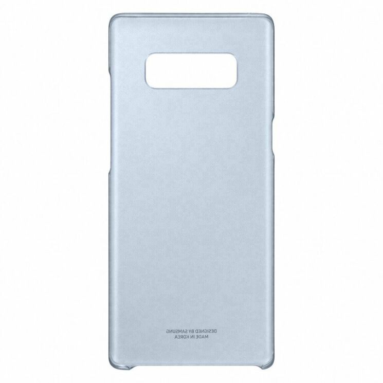 Чохол Clear Cover для Samsung Galaxy Note 8 (N950) EF-QN950CBEGRU - Blue: фото 2 з 6