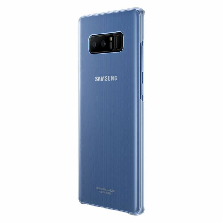 Чохол Clear Cover для Samsung Galaxy Note 8 (N950) EF-QN950CBEGRU - Blue: фото 5 з 6