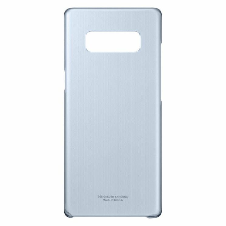 Чохол Clear Cover для Samsung Galaxy Note 8 (N950) EF-QN950CBEGRU - Blue: фото 4 з 6