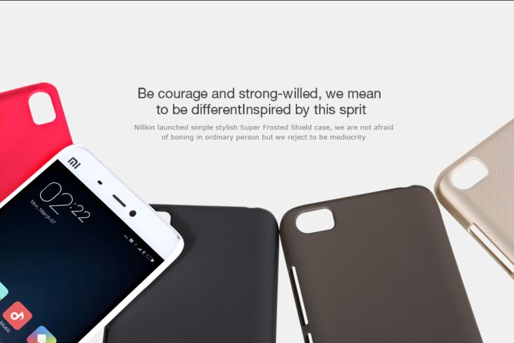 Пластиковый чехол NILLKIN Frosted Shield для Xiaomi Mi5 - Black: фото 9 из 17