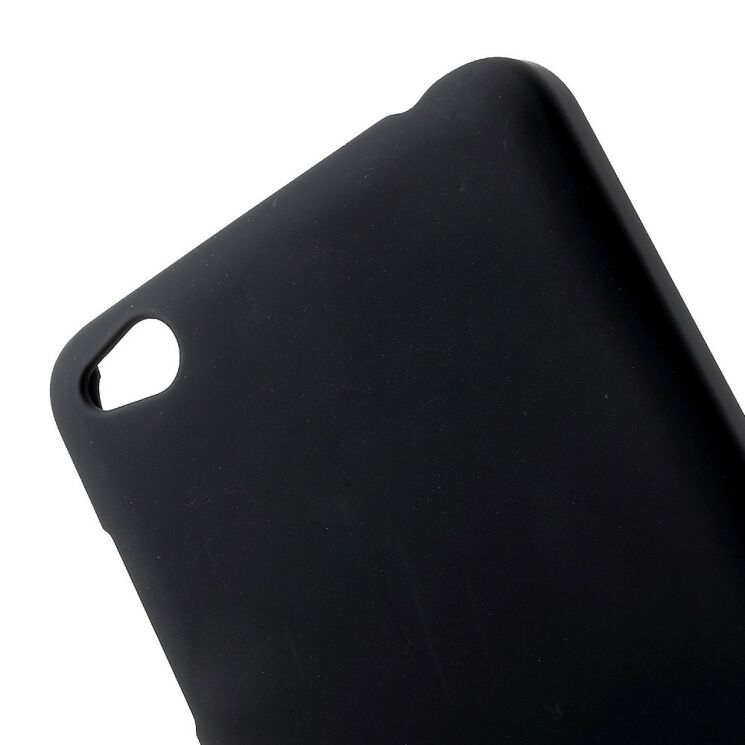 Пластиковый чехол Deexe Hard Shell для Xiaomi Redmi 4A - Black: фото 5 из 6
